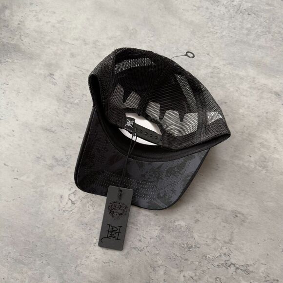 NWT Ed Hardy Skull Dagger Embroidered Hat - Picture 5 of 6